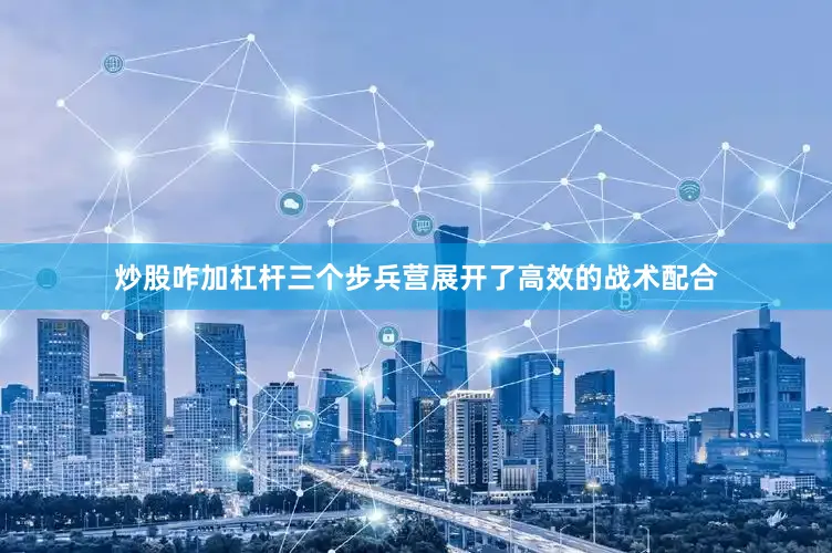 炒股咋加杠杆三个步兵营展开了高效的战术配合