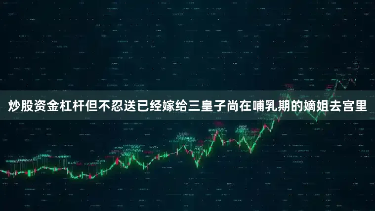 炒股资金杠杆但不忍送已经嫁给三皇子尚在哺乳期的嫡姐去宫里
